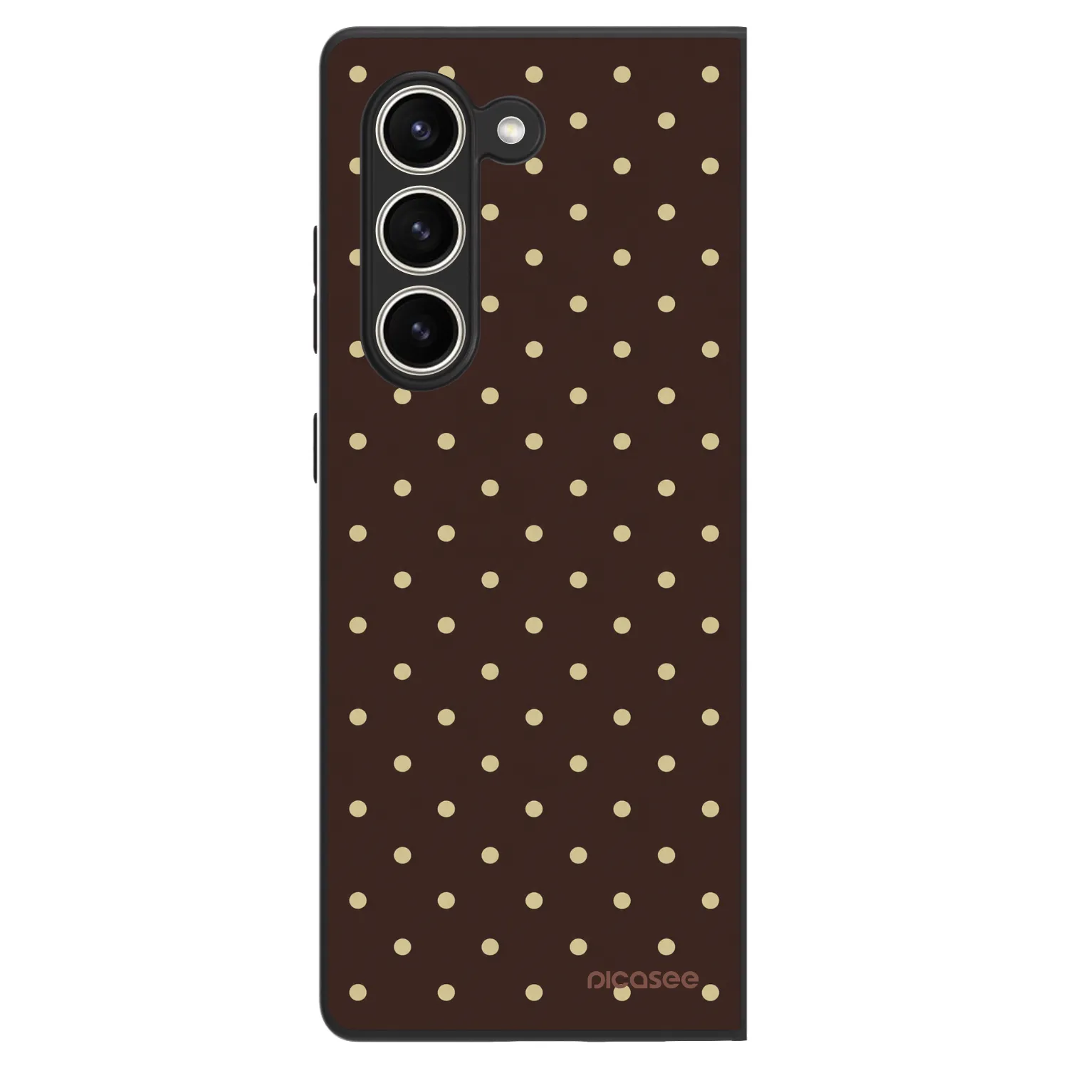 Picasee ULTIMATE CASE pro Samsung Galaxy Z Fold5 5G - Vanilla Dots & Chocolate