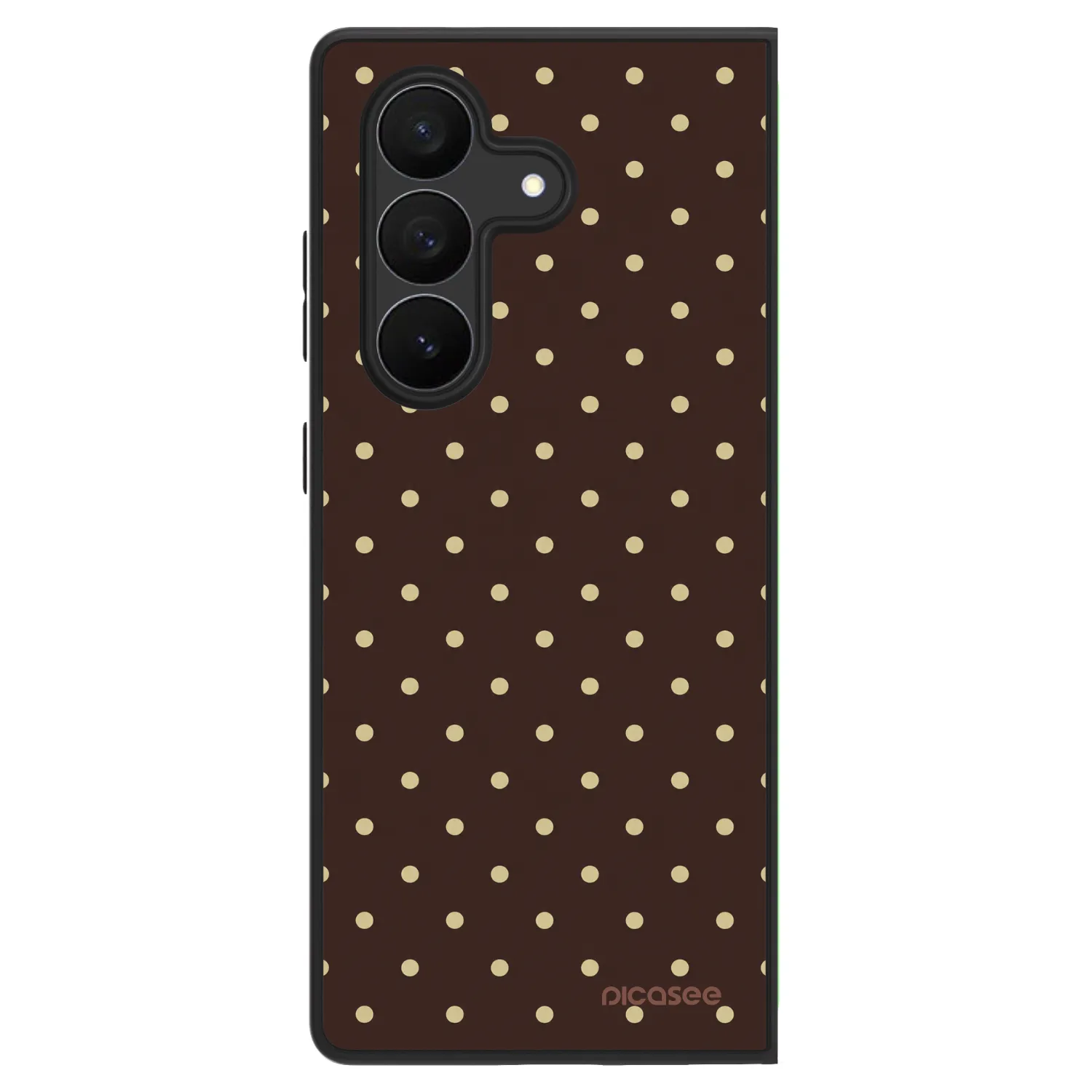 Picasee ULTIMATE CASE pro Samsung Galaxy Z Fold7 5G - Vanilla Dots & Chocolate