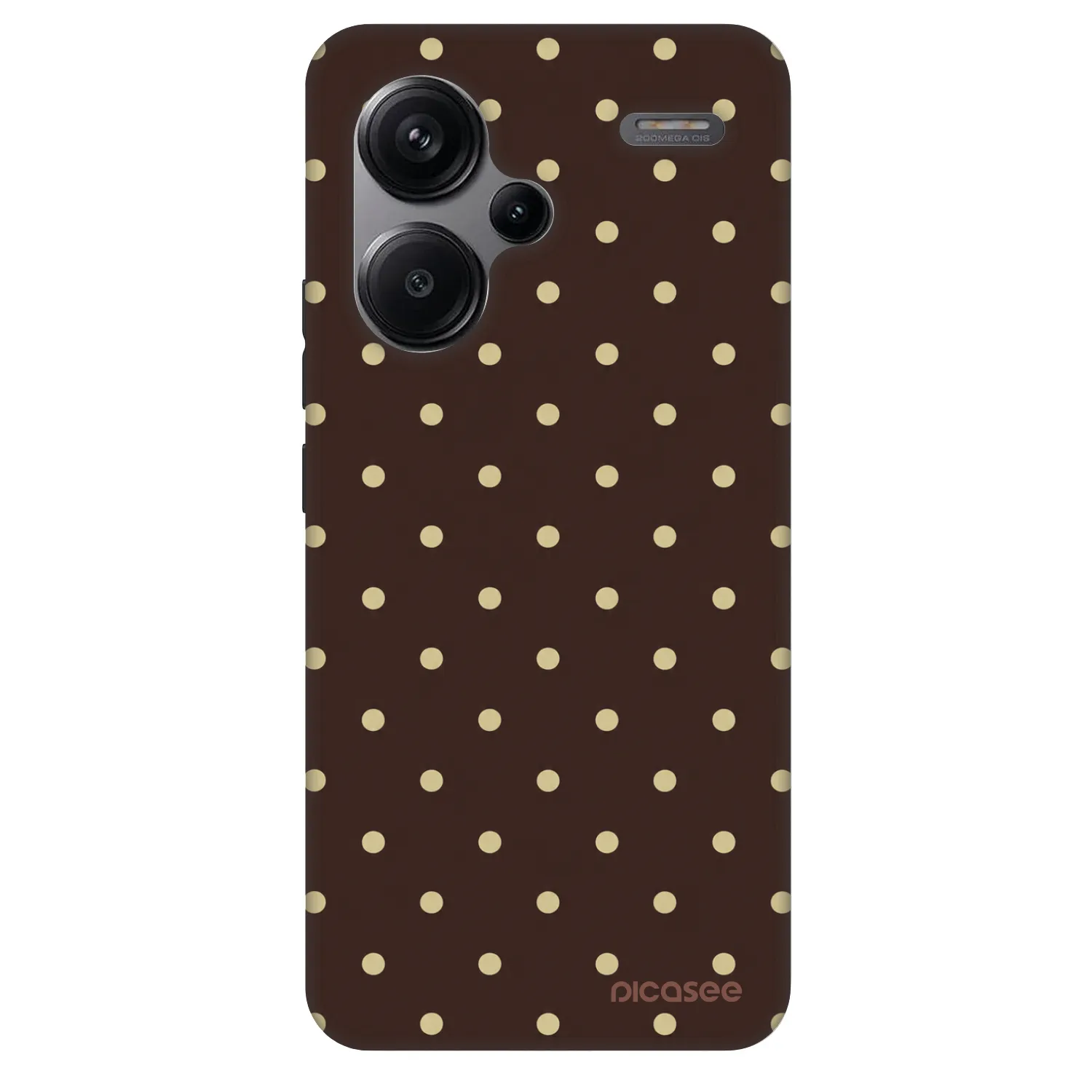 Picasee Fashion Case pre Xiaomi Redmi Note 13 Pro+ 5G - Vanilla Dots & Chocolate