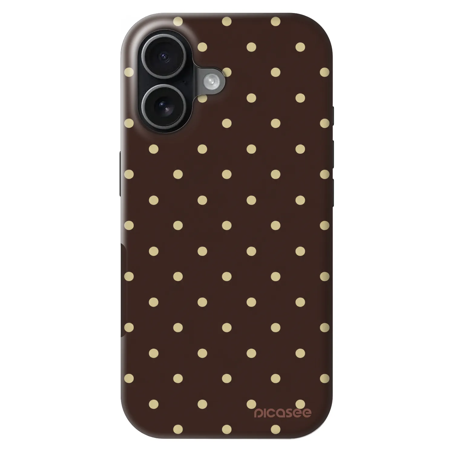 Picasee Fashion Case MagSafe pre Apple iPhone 17 - Vanilla Dots & Chocolate