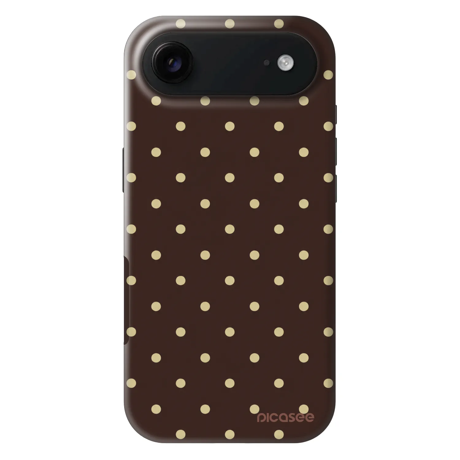 Picasee Fashion Case MagSafe pre Apple iPhone Air - Vanilla Dots & Chocolate