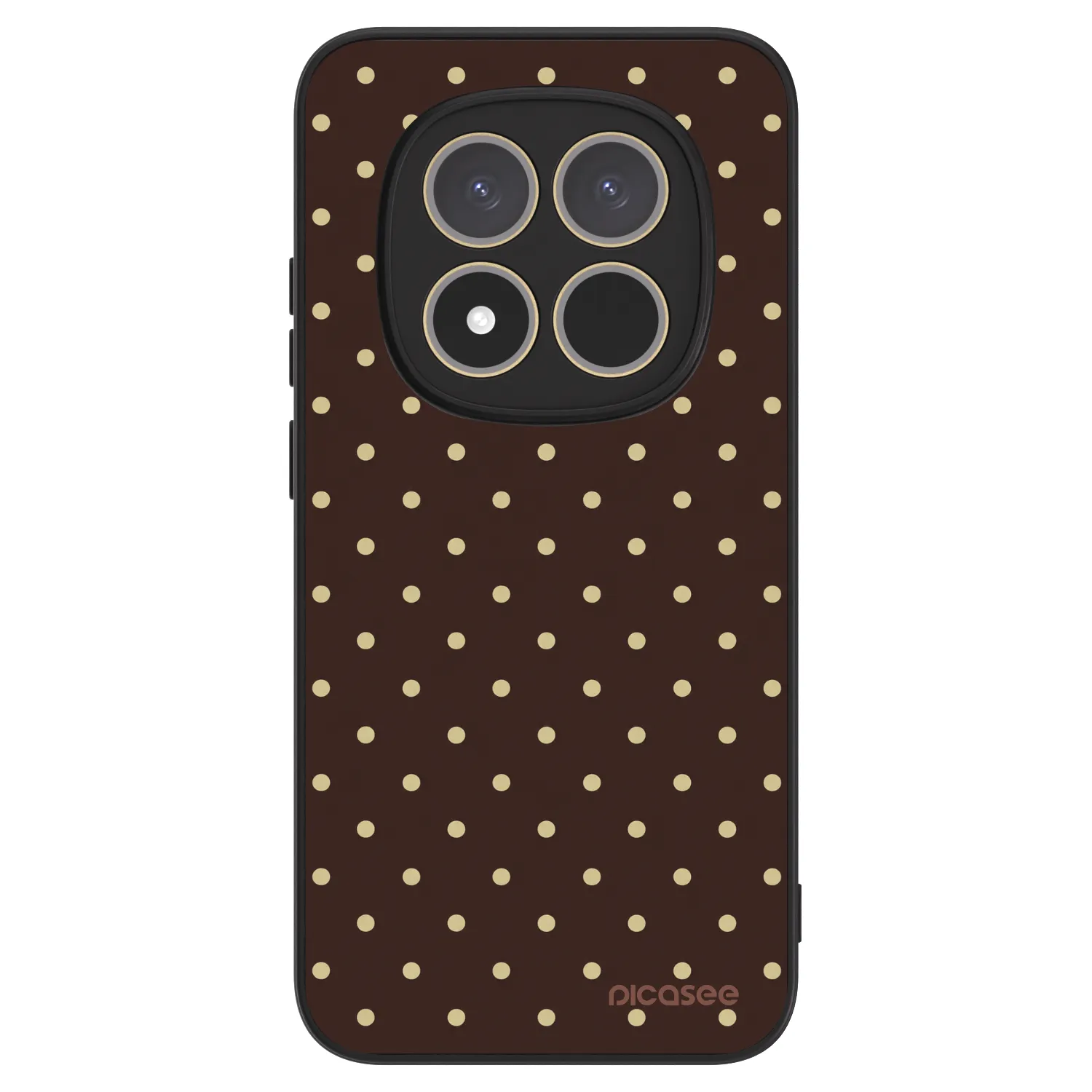 Picasee ULTIMATE CASE pro Xiaomi Redmi Note 15 Pro 4G - Vanilla Dots & Chocolate