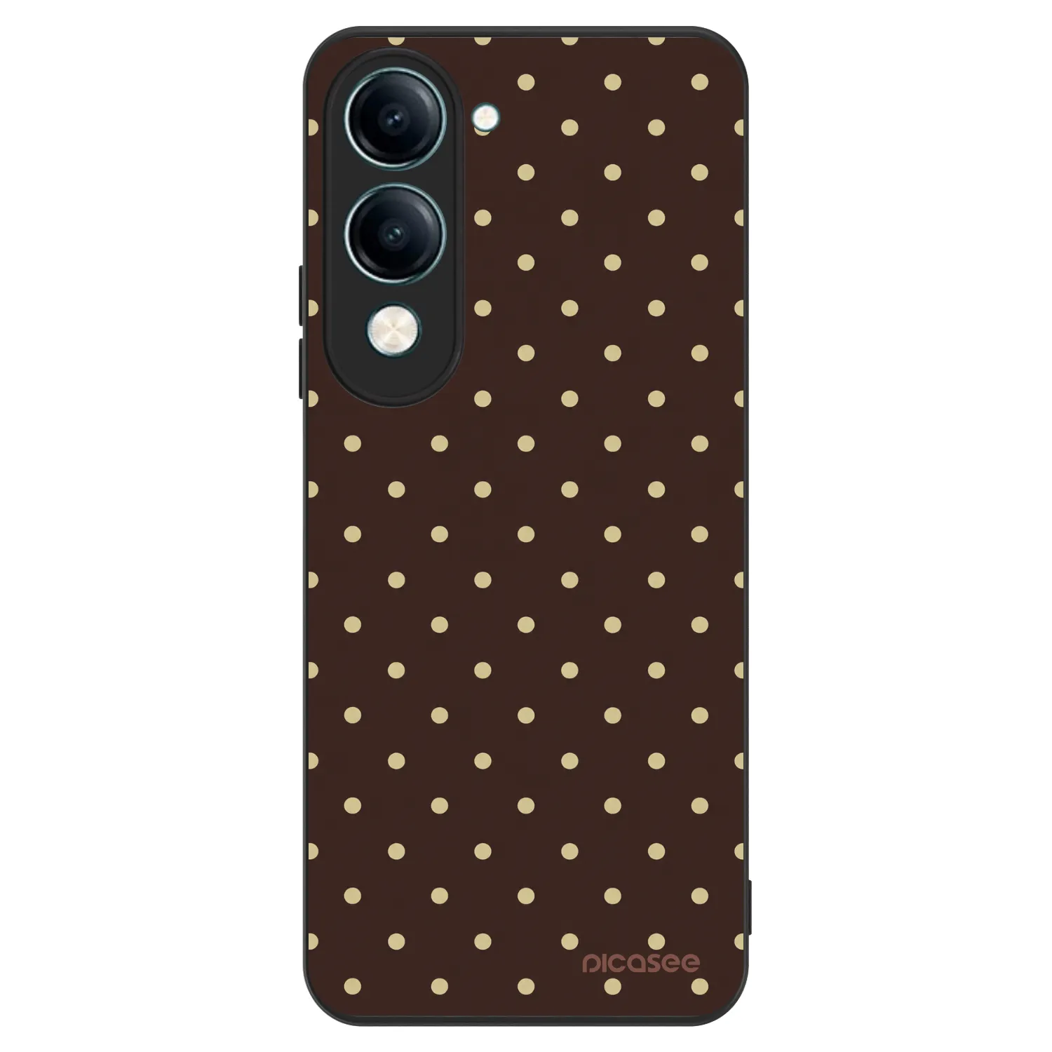 Picasee ULTIMATE CASE pro Vivo Y29s 5G - Vanilla Dots & Chocolate