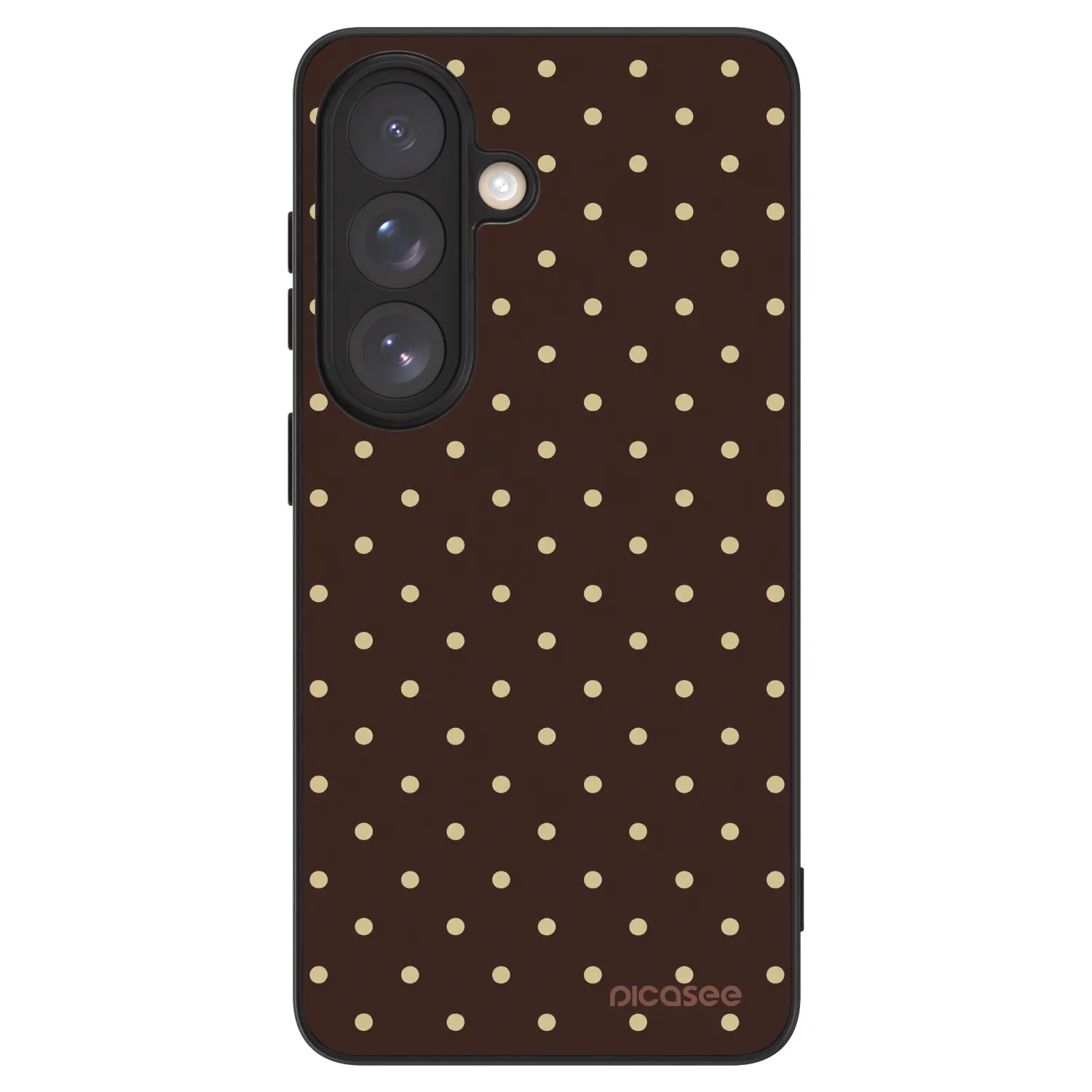 Picasee ULTIMATE CASE PowerShare pro Samsung Galaxy S26 - Vanilla Dots & Chocolate