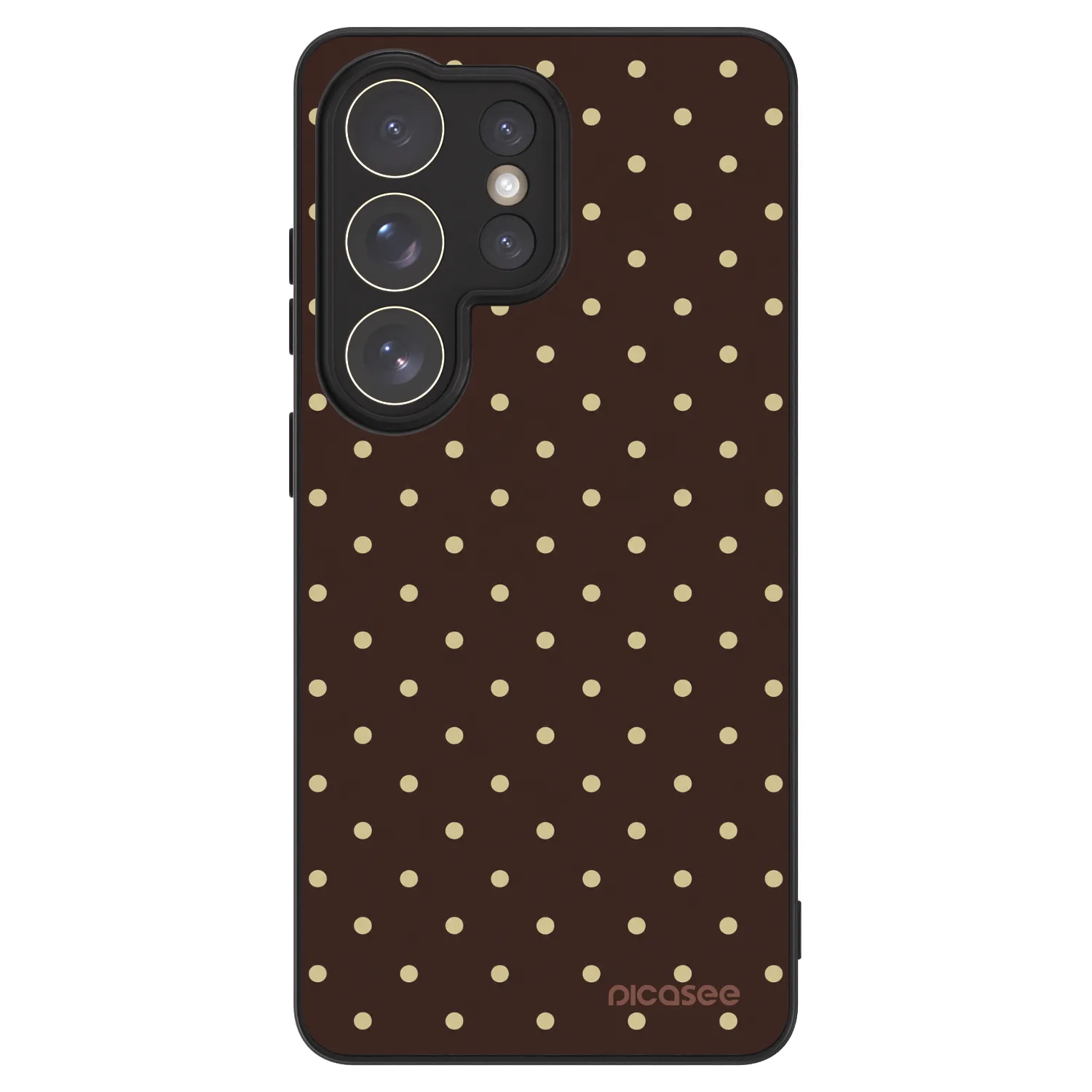 Picasee ULTIMATE CASE PowerShare pro Samsung Galaxy S26 Ultra - Vanilla Dots & Chocolate