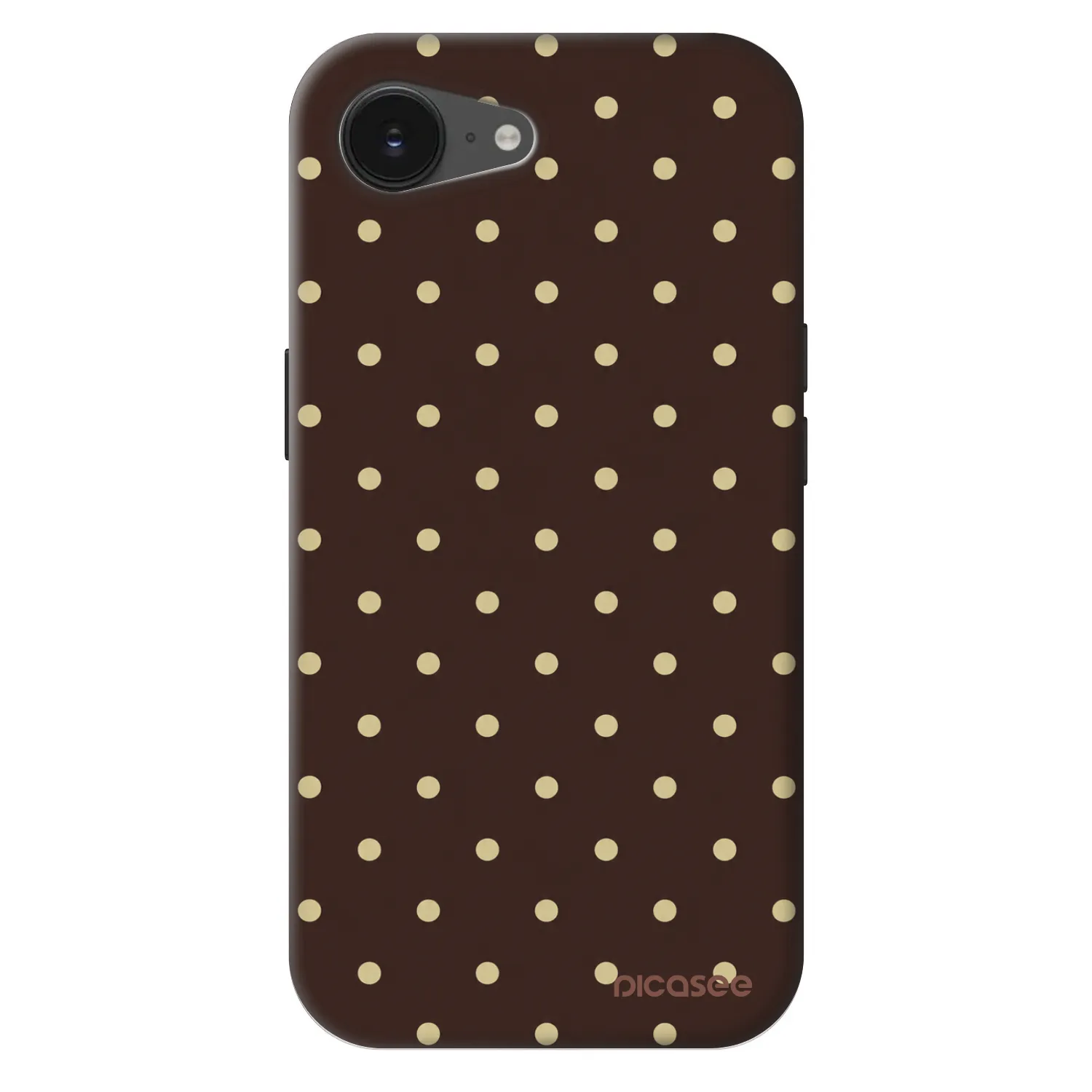 Picasee Fashion Case MagSafe pre Apple iPhone 17e - Vanilla Dots & Chocolate