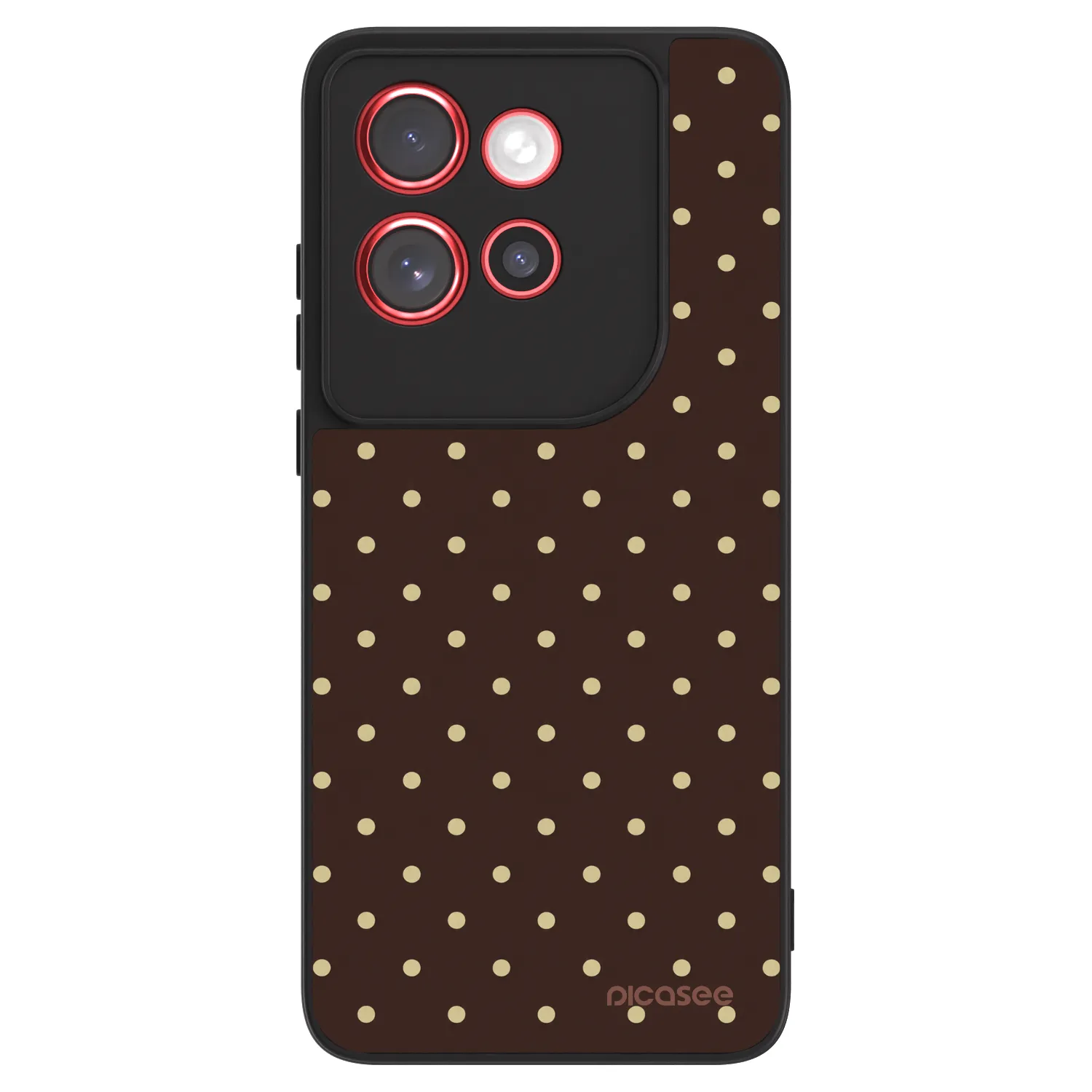 Picasee ULTIMATE CASE pro Motorola Edge 60 Neo 5G - Vanilla Dots & Chocolate