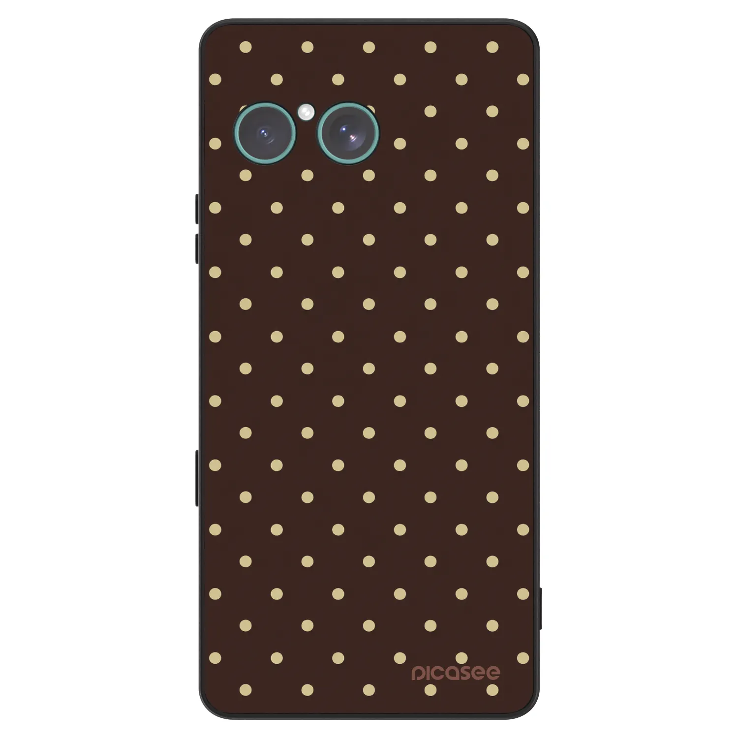 Picasee ULTIMATE CASE pro Sony Xperia 10 VII - Vanilla Dots & Chocolate