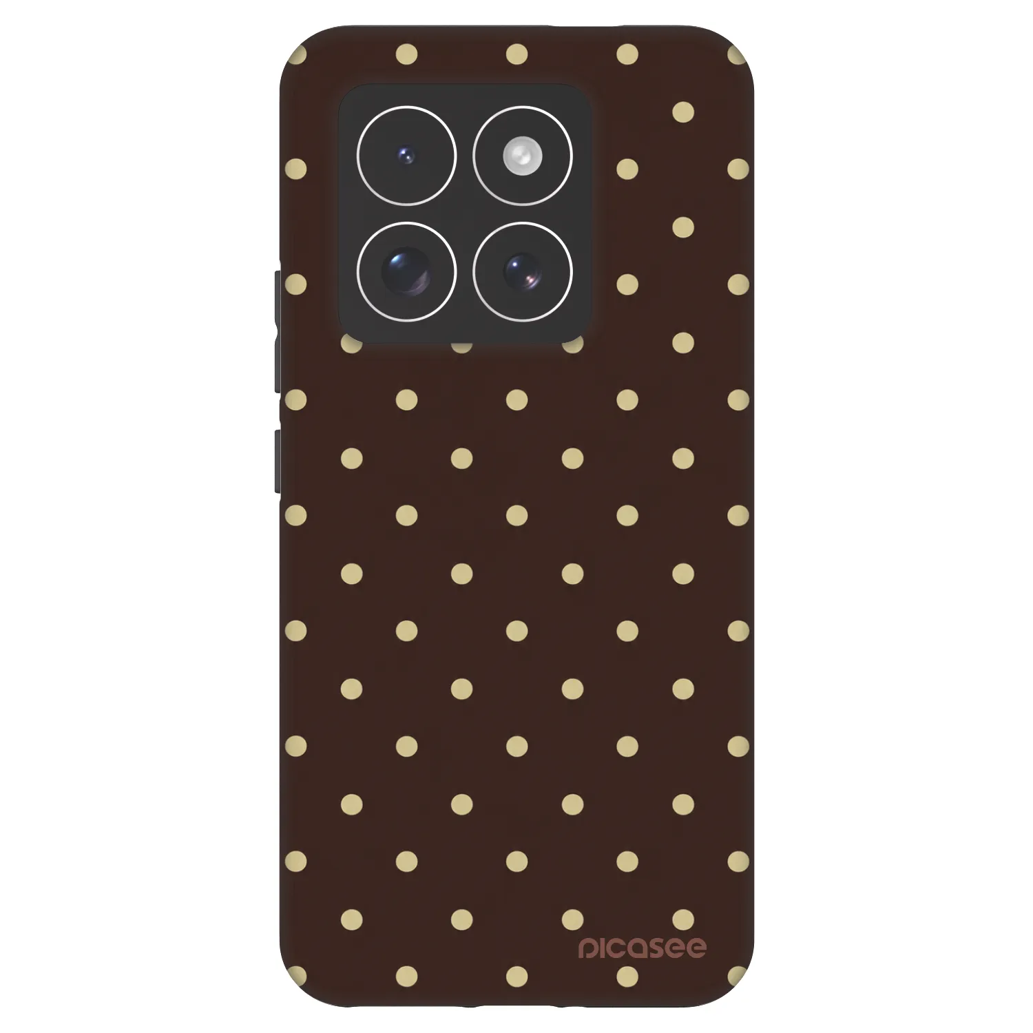 Picasee Fashion Case pre Xiaomi 14 Pro - Vanilla Dots & Chocolate