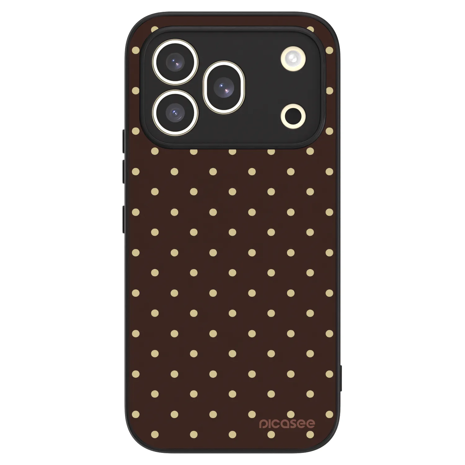 Picasee ULTIMATE CASE pro Honor 600 Pro - Vanilla Dots & Chocolate