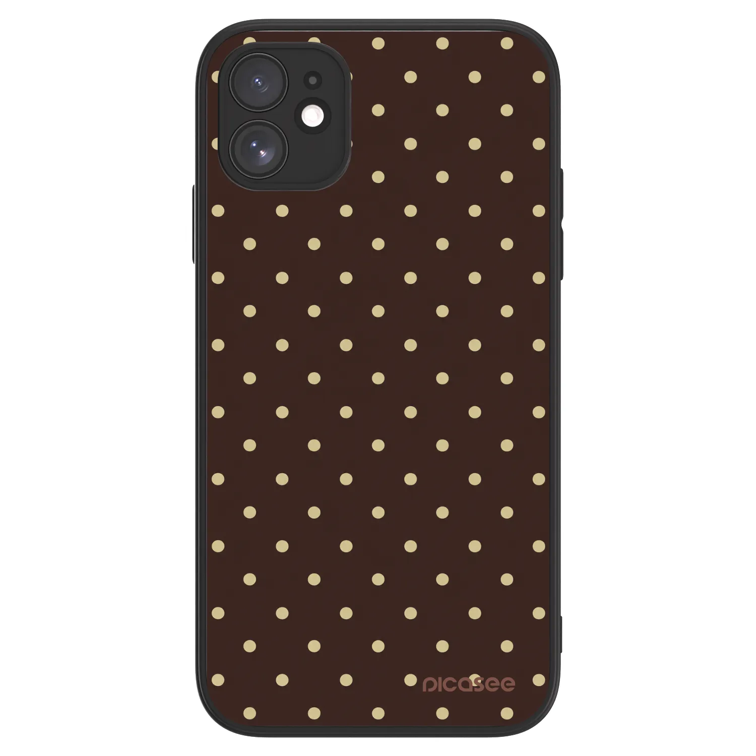 Picasee ULTIMATE CASE pro Apple iPhone 11 - Vanilla Dots & Chocolate