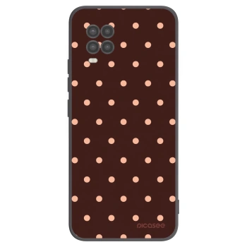 Obal pre Xiaomi Mi 10 Lite - Peach Dots & Chocolate