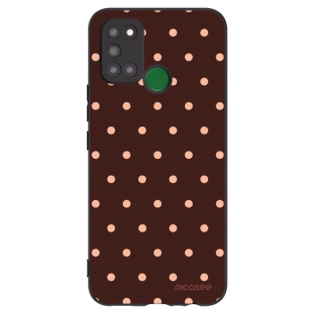 Obal pre Realme 7i - Peach Dots & Chocolate