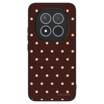 Picasee ULTIMATE CASE pro Xiaomi Redmi Note 15 Pro+ - Peach Dots & Chocolate
