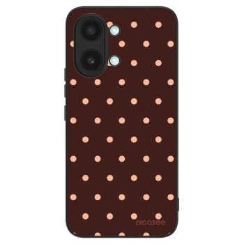 Obal pre Xiaomi Poco X8 Pro Max - Peach Dots & Chocolate