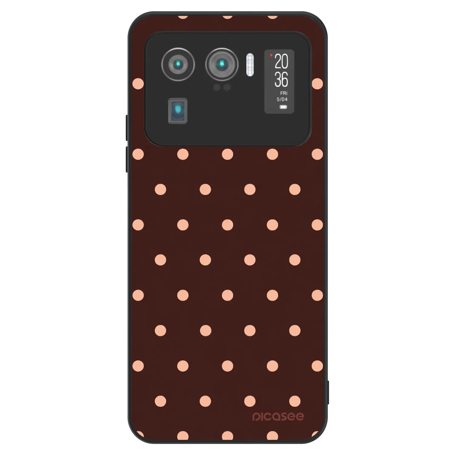 Picasee ULTIMATE CASE pro Xiaomi Mi 11 Ultra - Peach Dots & Chocolate