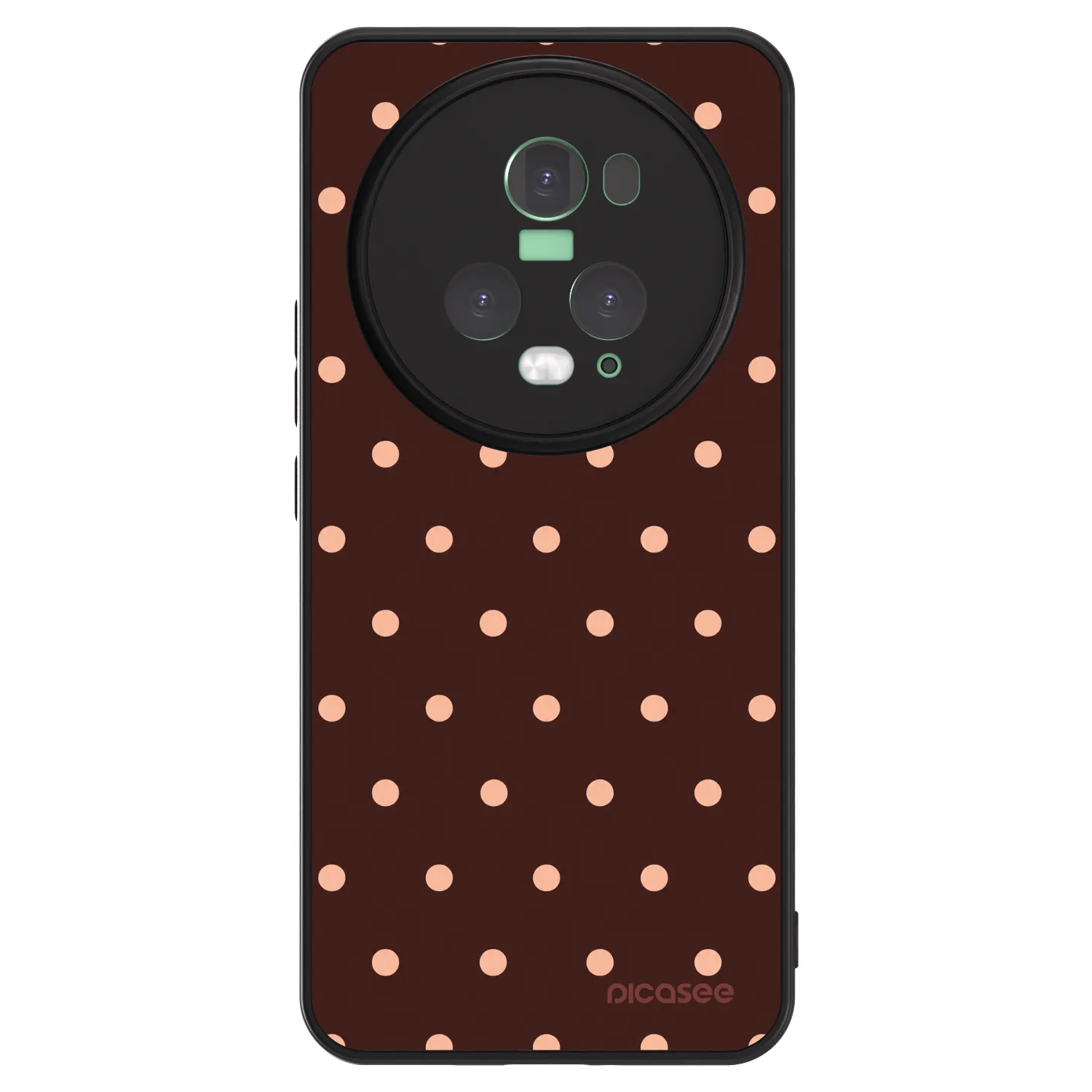 Picasee ULTIMATE CASE pro Honor Magic5 Pro - Peach Dots & Chocolate
