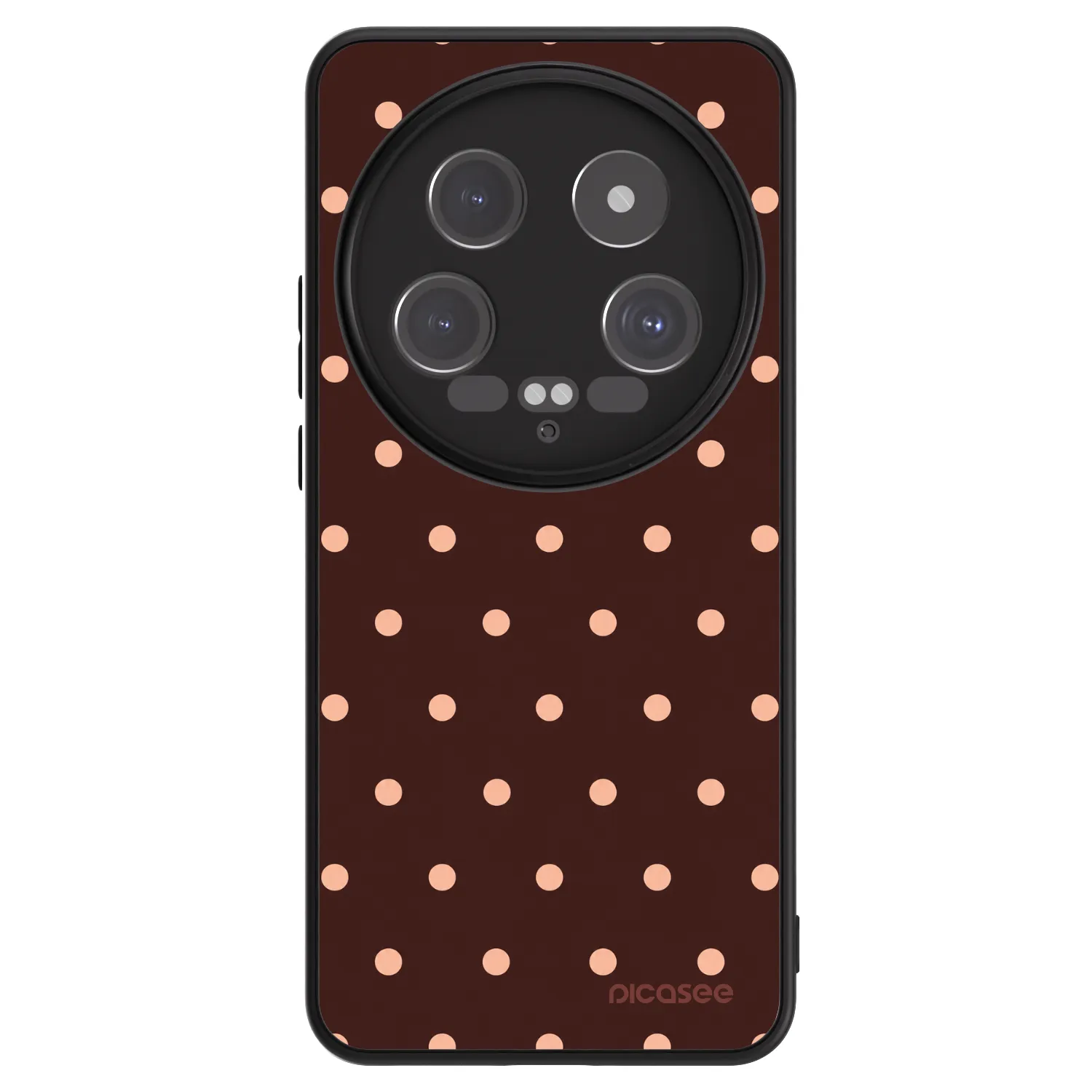Picasee ULTIMATE CASE pro Xiaomi 14 Ultra - Peach Dots & Chocolate
