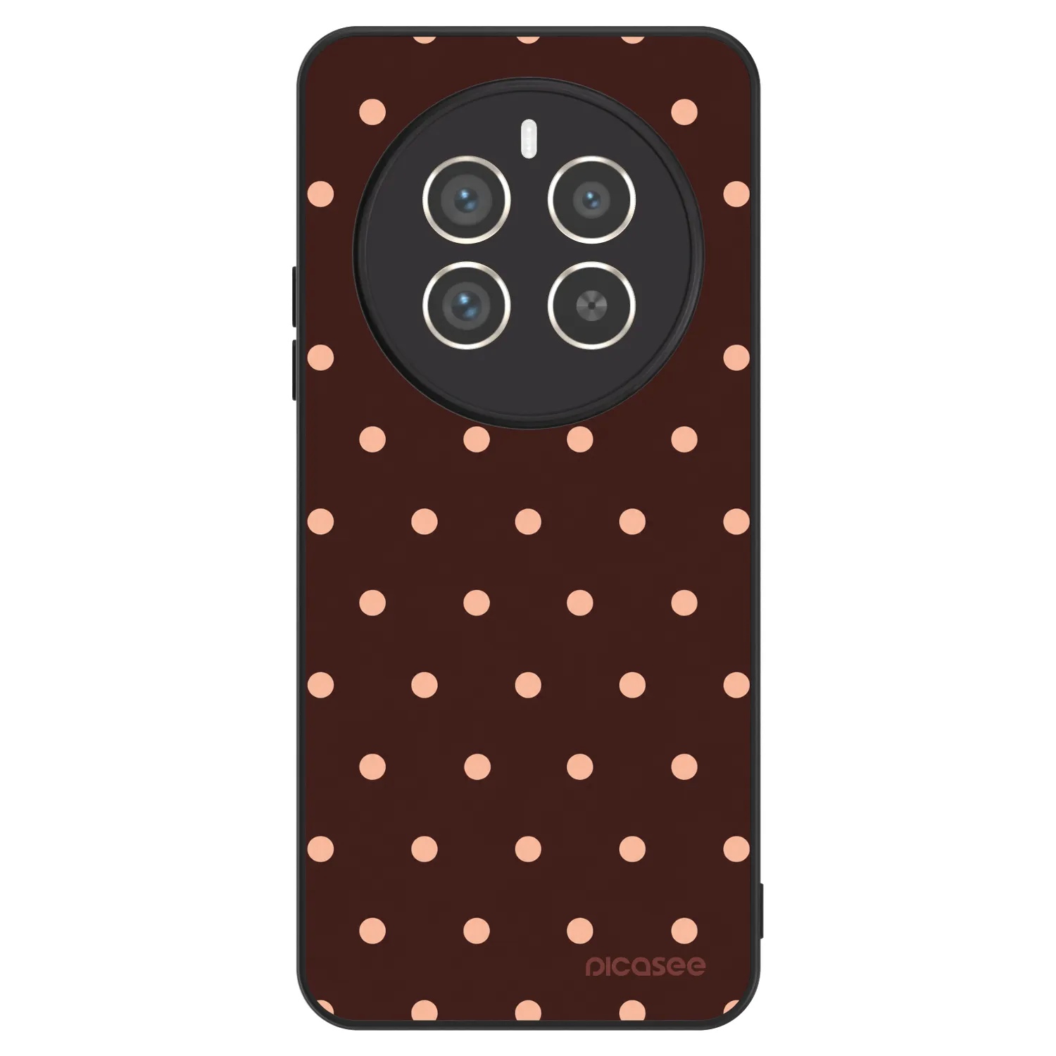 Picasee ULTIMATE CASE pro Realme 12 Pro 5G - Peach Dots & Chocolate
