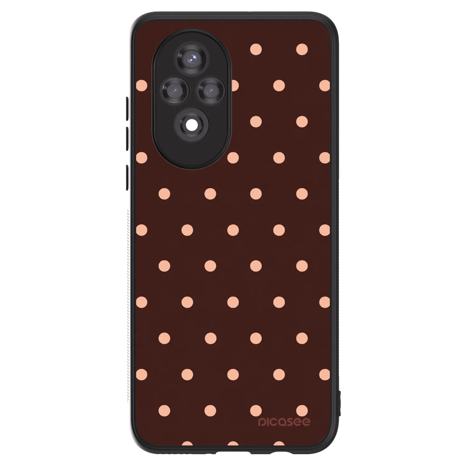 Picasee ULTIMATE CASE pro Honor 200 5G - Peach Dots & Chocolate
