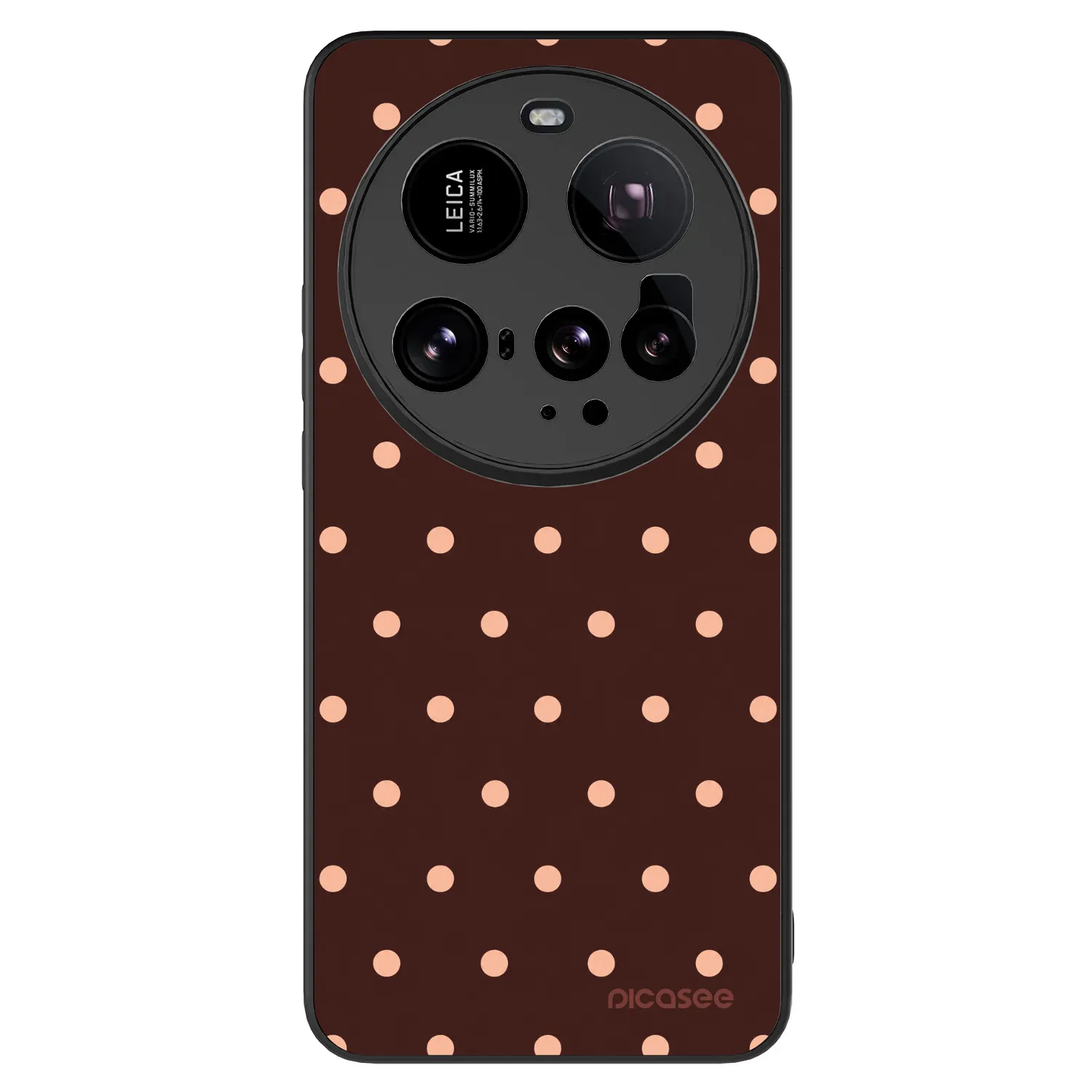 Picasee ULTIMATE CASE pro Xiaomi 15 Ultra - Peach Dots & Chocolate