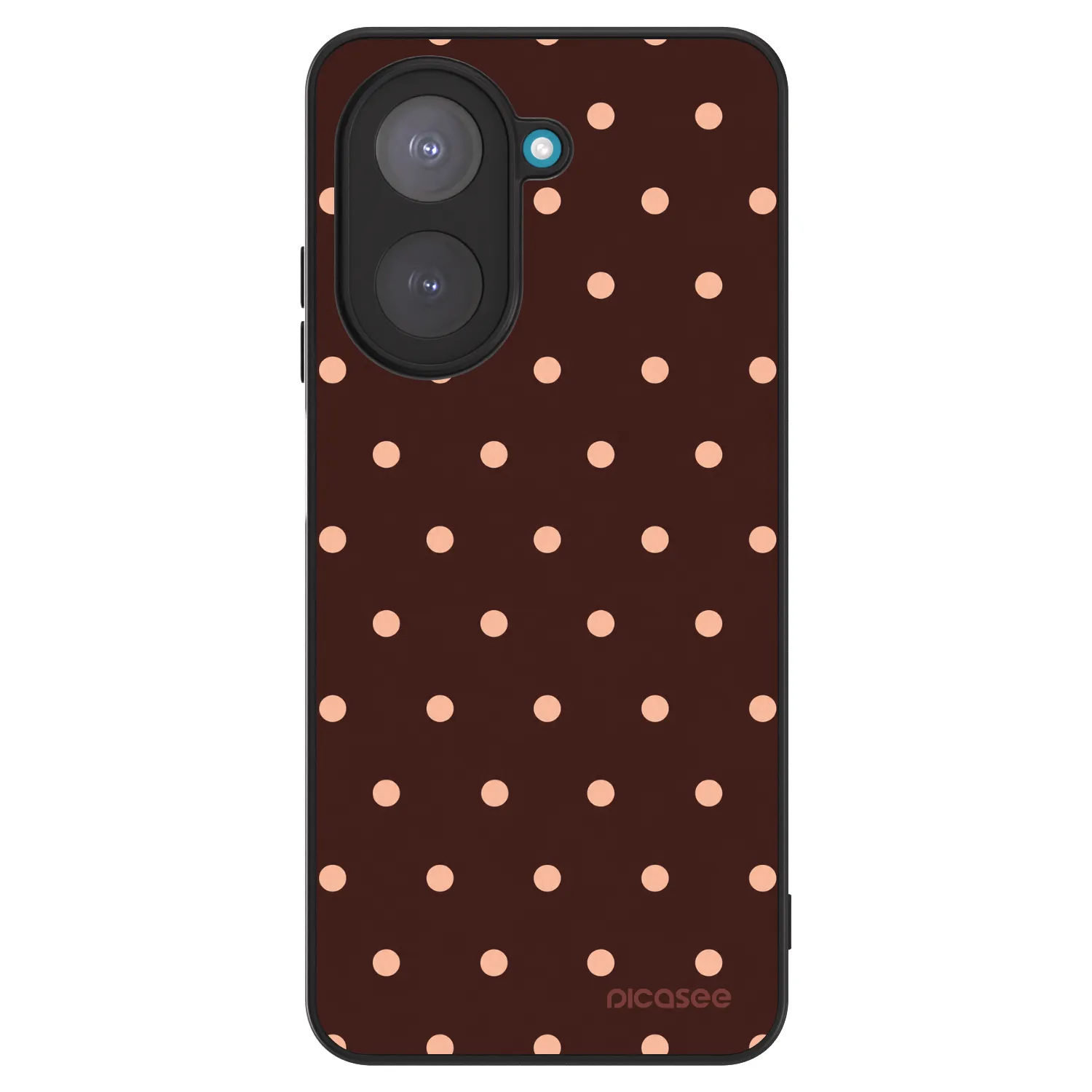 Picasee ULTIMATE CASE pro Xiaomi Redmi A5 - Peach Dots & Chocolate