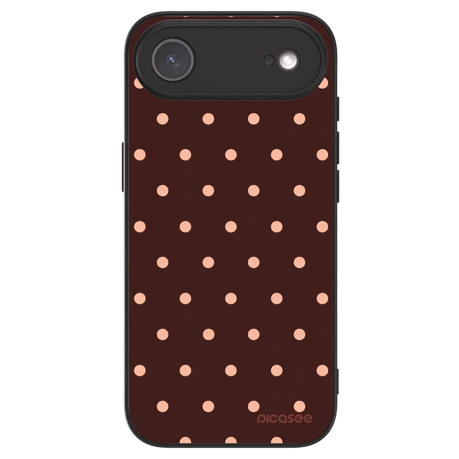 Picasee ULTIMATE CASE pro Apple iPhone Air - Peach Dots & Chocolate