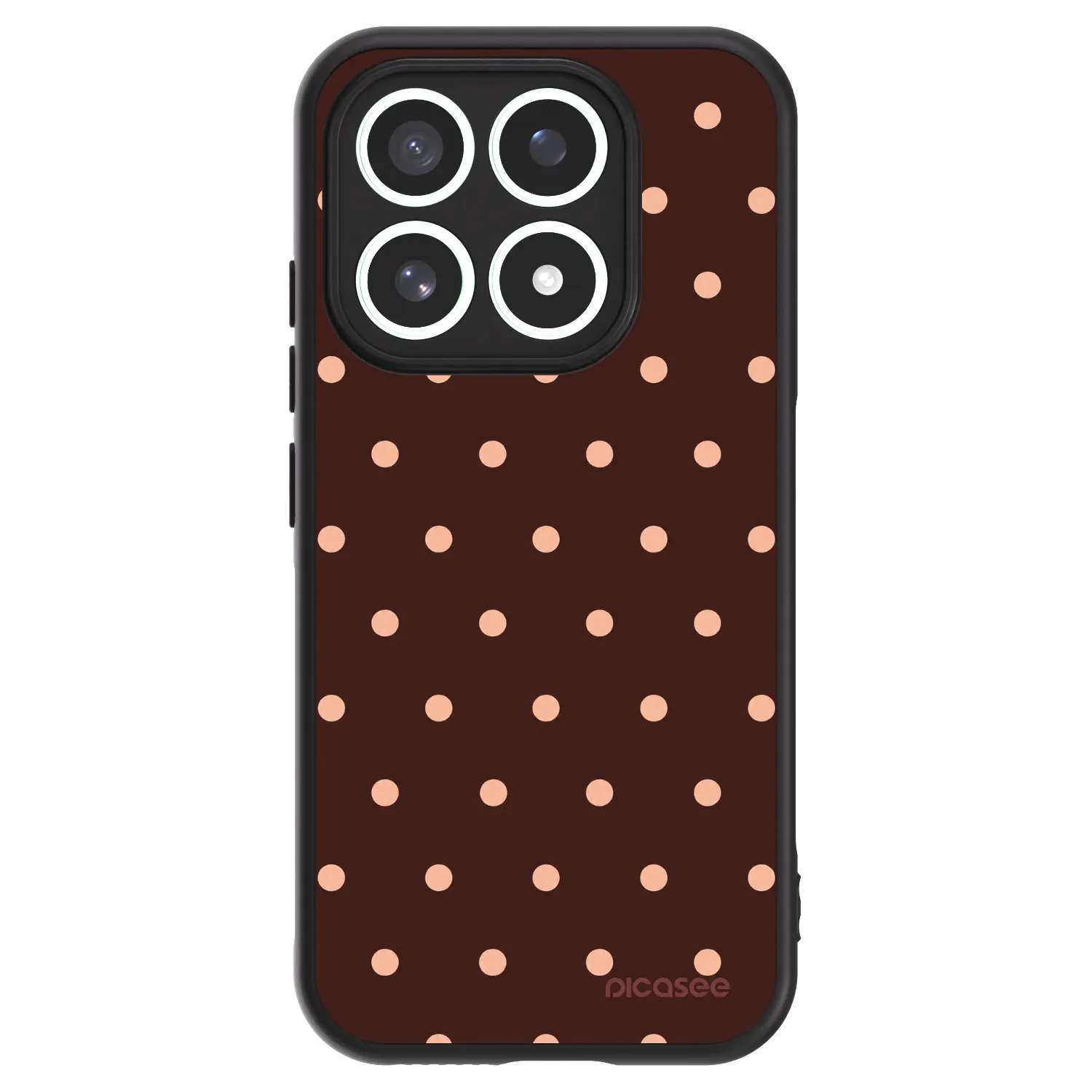 Picasee ULTIMATE CASE pro Xiaomi 17 - Peach Dots & Chocolate
