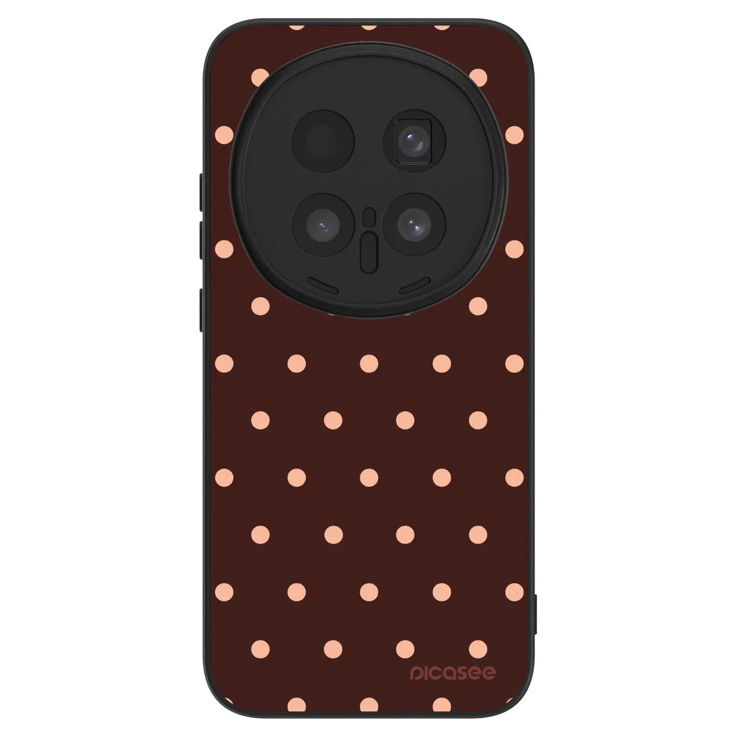 Picasee ULTIMATE CASE pro Honor Magic8 Pro 5G - Peach Dots & Chocolate