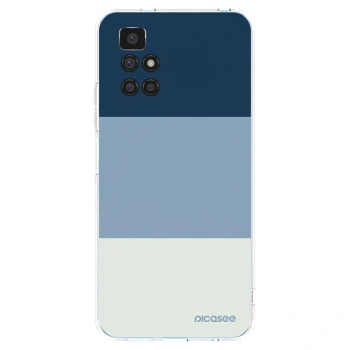 Picasee silikónový prehľadný obal pre Xiaomi Redmi 10 - Coastal Blue