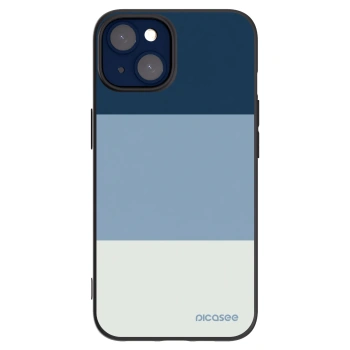 Picasee silikónový čierny obal pre Apple iPhone 14 - Coastal Blue