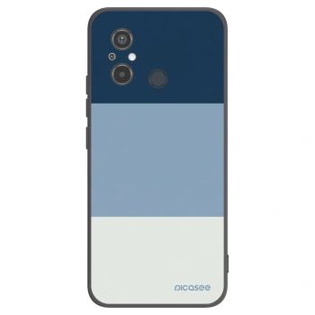 Picasee silikónový čierny obal pre Xiaomi Redmi 12C - Coastal Blue