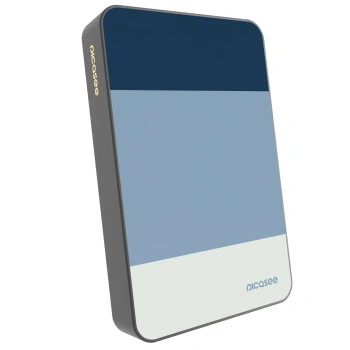 Picasee Powerbanka s MagSafe 10 000 mAh Šedá - Coastal Blue