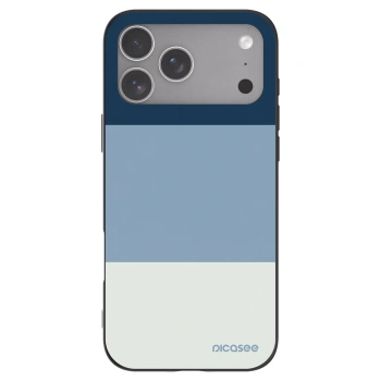 Picasee silikónový čierny obal pre Apple iPhone 18 Pro Max - Coastal Blue