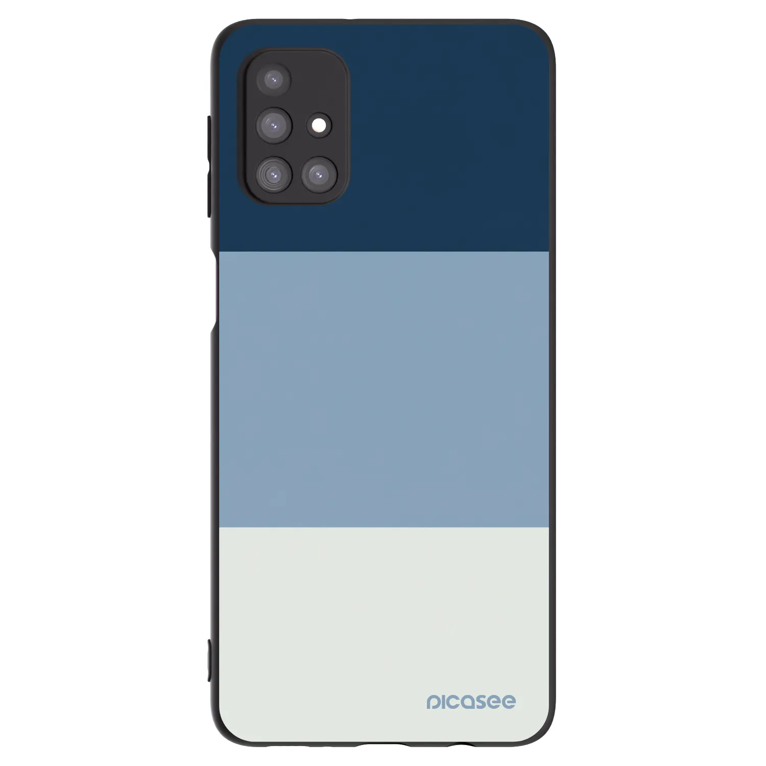Picasee silikónový čierny obal pre Samsung Galaxy M31s - Coastal Blue