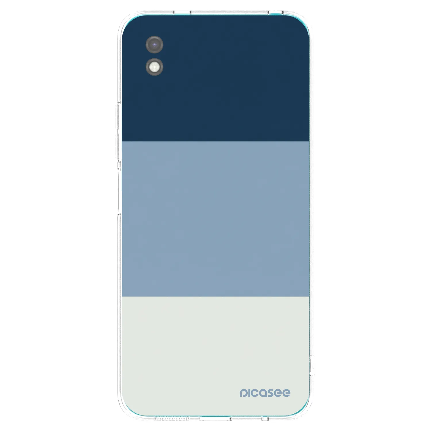 Picasee silikónový čierny obal pre Xiaomi Redmi 9A - Coastal Blue