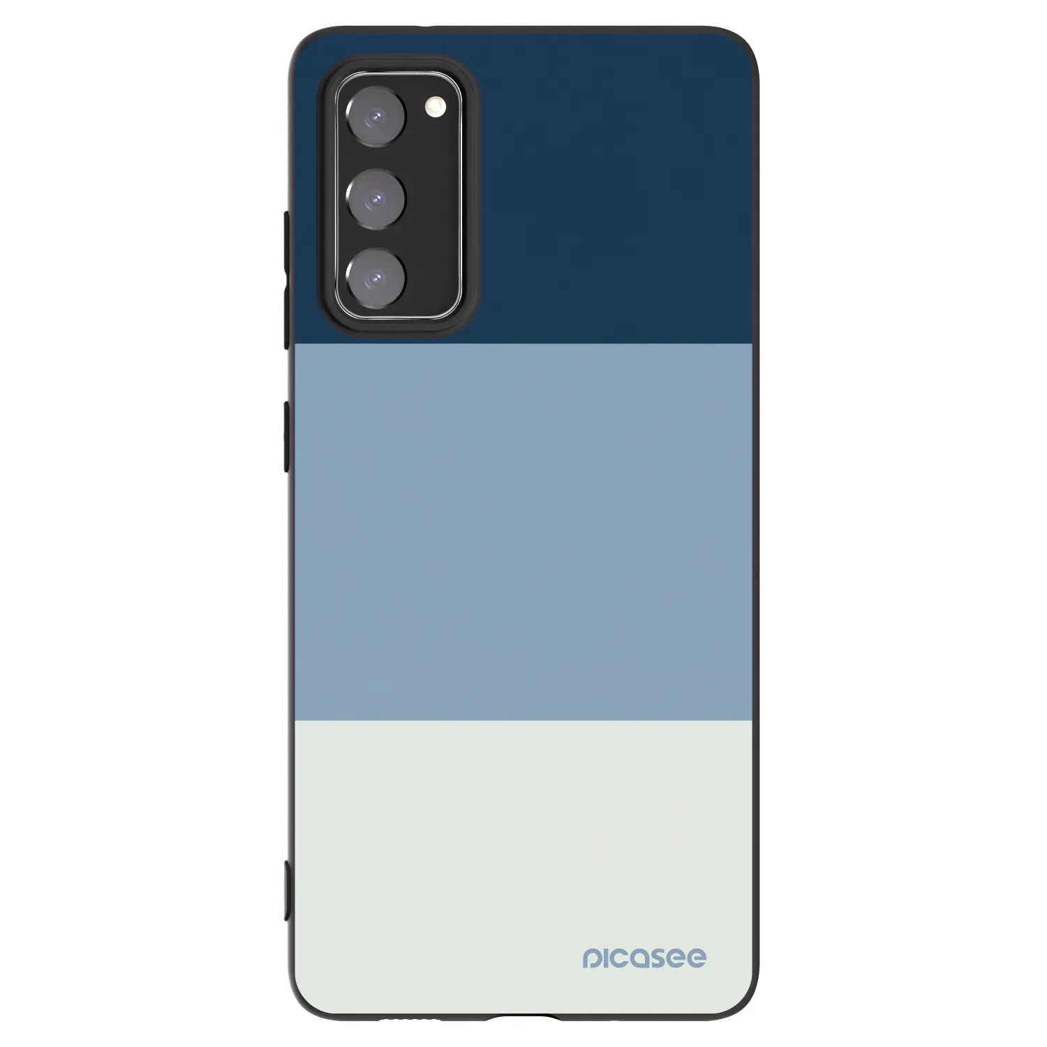 Picasee silikónový čierny obal pre Samsung Galaxy S20 FE - Coastal Blue