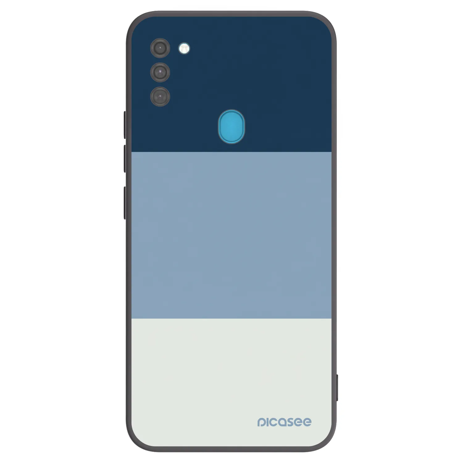 Picasee silikónový čierny obal pre Samsung Galaxy M11 - Coastal Blue