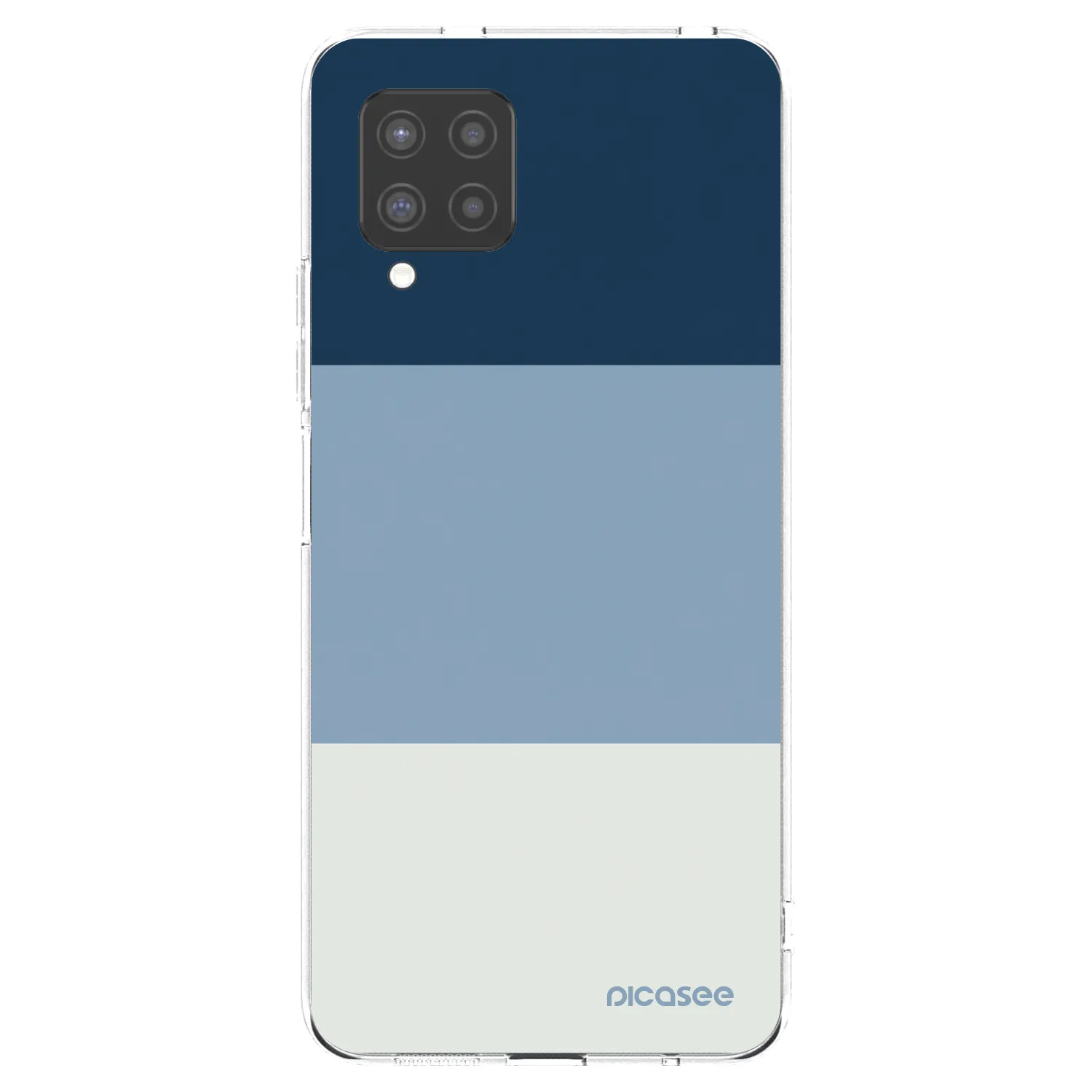 Picasee silikónový prehľadný obal pre Samsung Galaxy A42 A426B - Coastal Blue