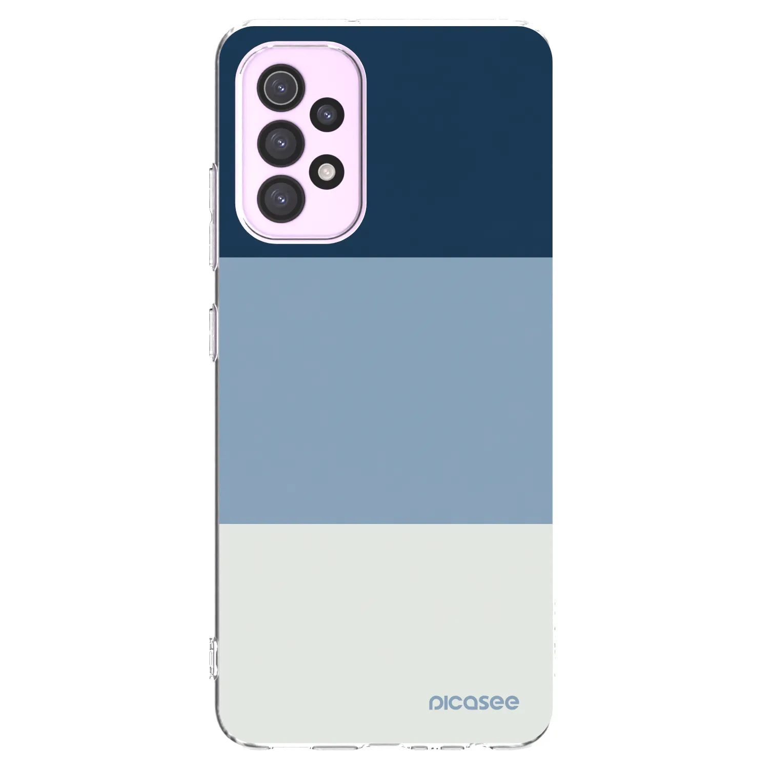 Picasee silikónový prehľadný obal pre Samsung Galaxy A32 5G A326B - Coastal Blue