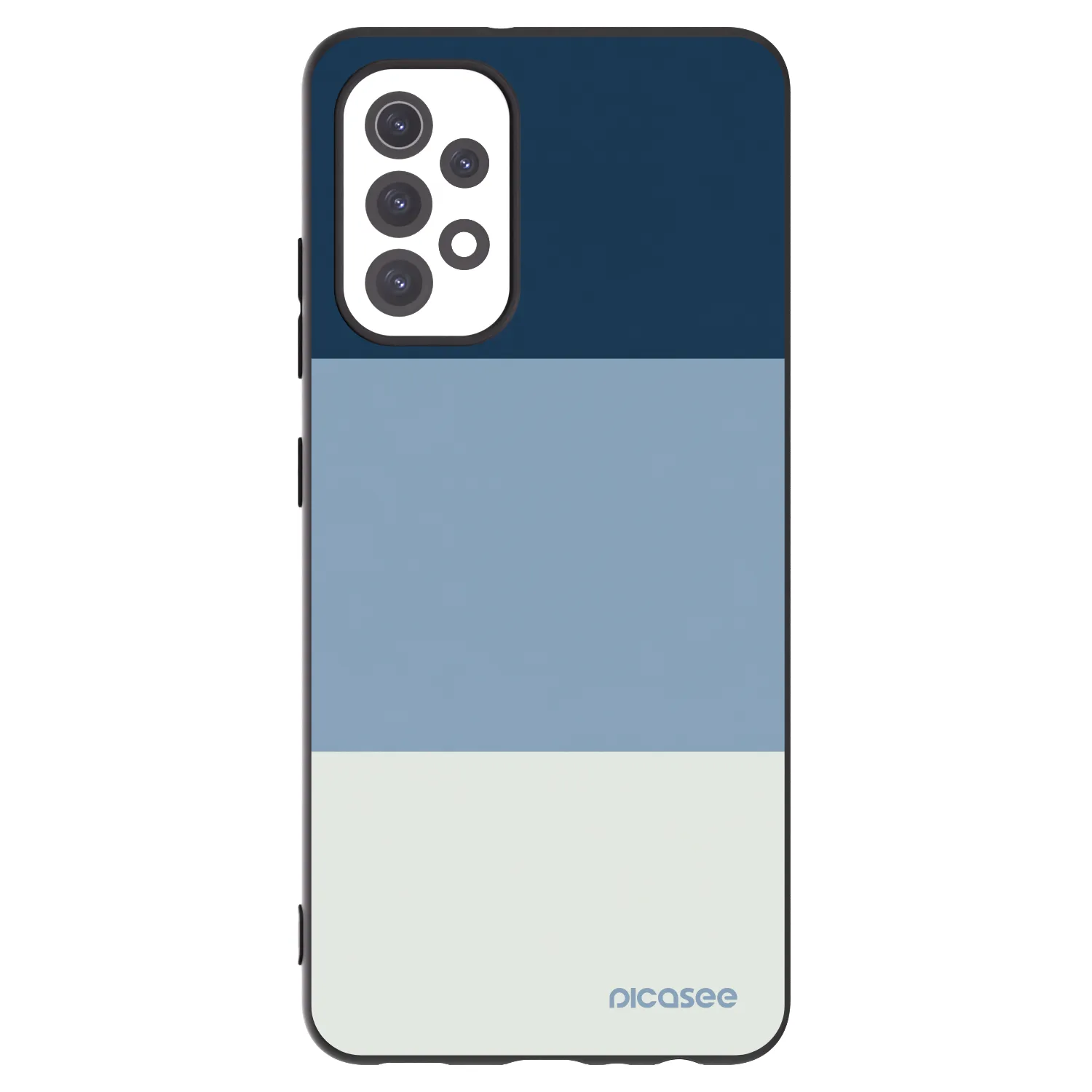 Picasee silikónový čierny obal pre Samsung Galaxy A32 5G A326B - Coastal Blue