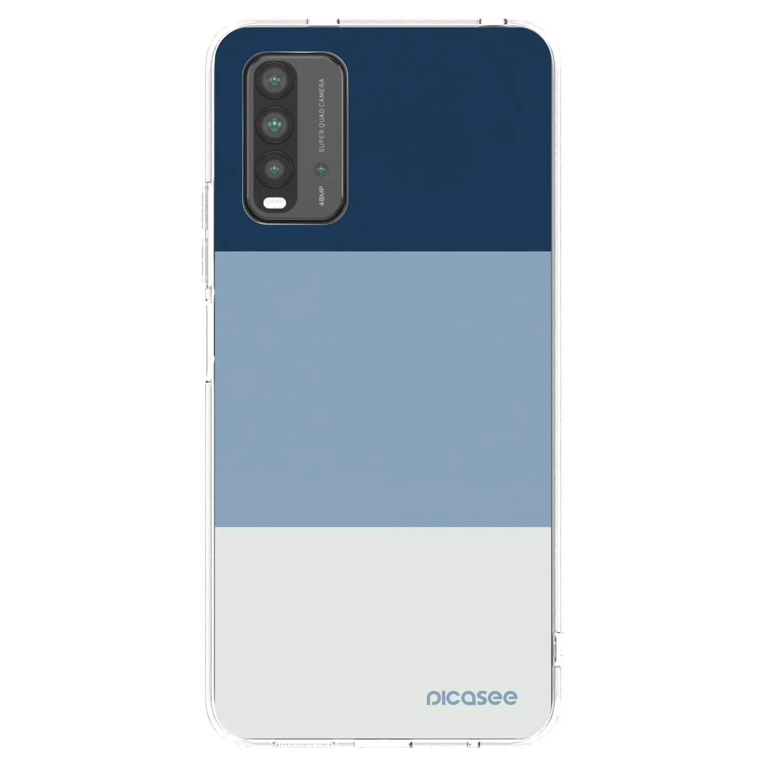 Picasee silikónový čierny obal pre Xiaomi Redmi 9T - Coastal Blue