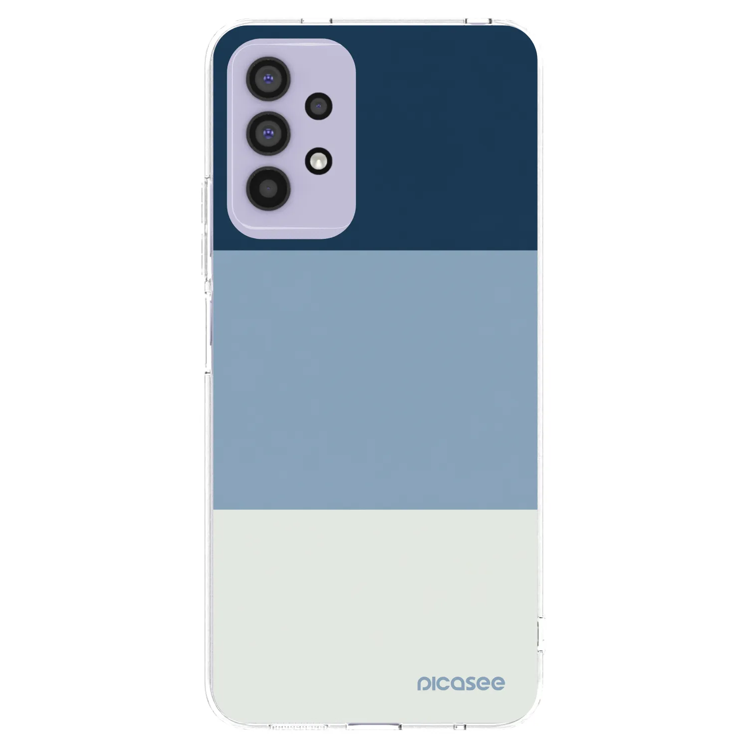 Picasee silikónový prehľadný obal pre Samsung Galaxy A32 4G SM-A325F - Coastal Blue
