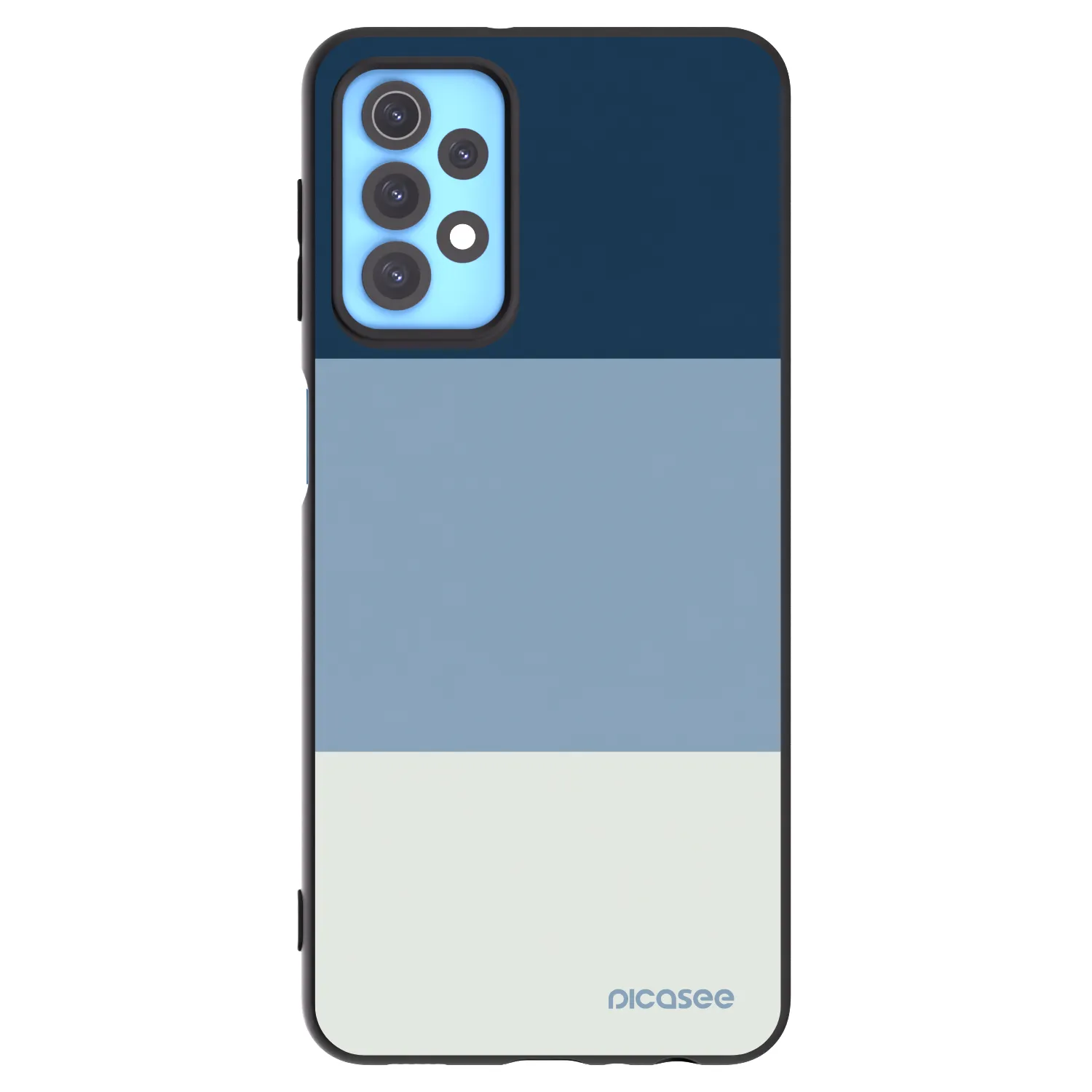 Picasee silikónový čierny obal pre Samsung Galaxy A32 4G SM-A325F - Coastal Blue