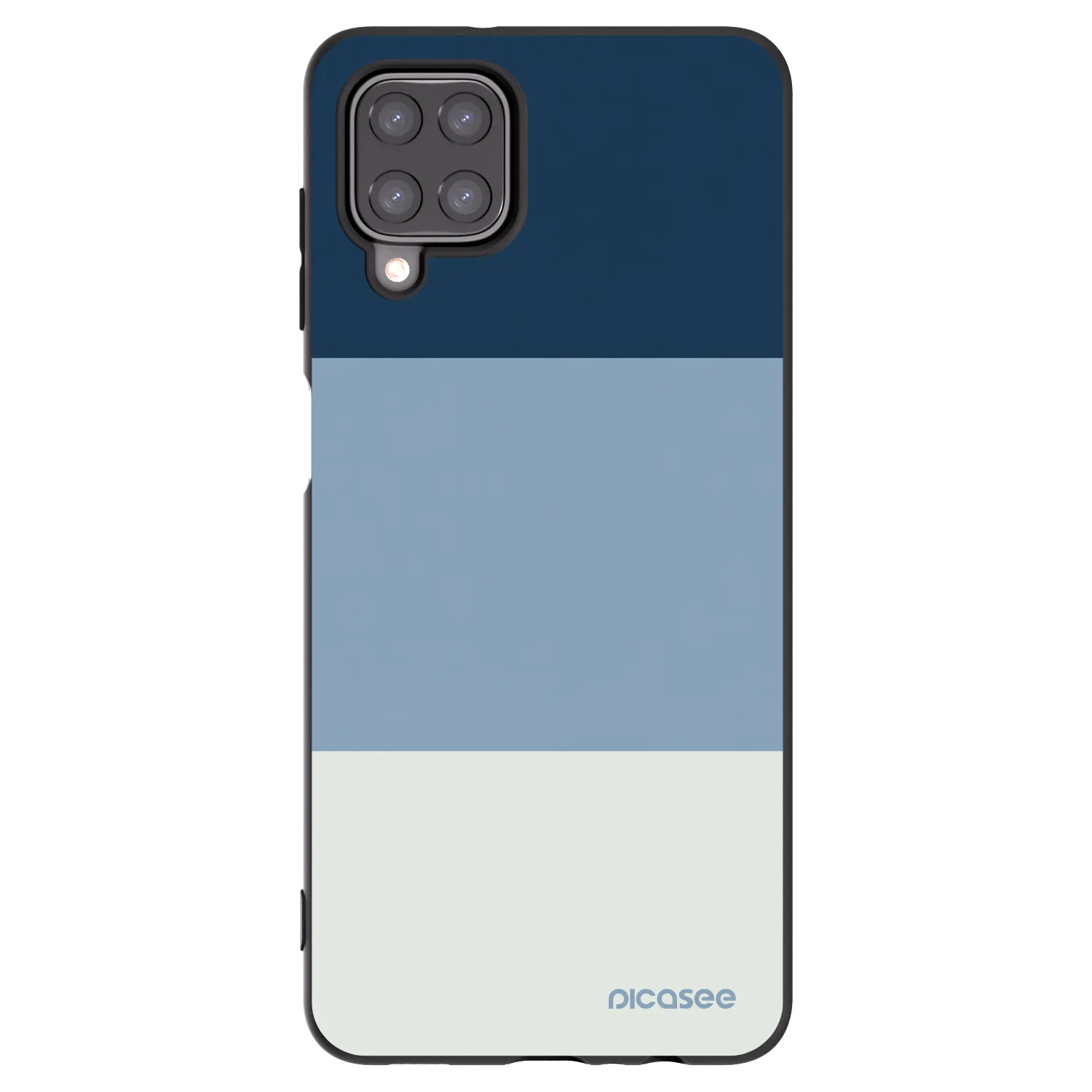 Picasee silikónový čierny obal pre Samsung Galaxy M12 M127F - Coastal Blue