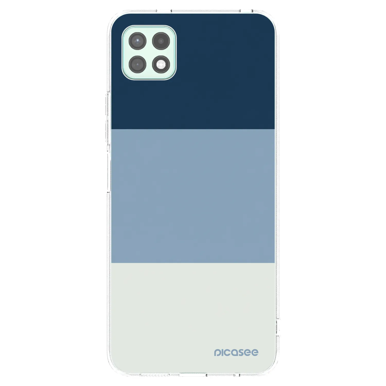 Picasee silikónový prehľadný obal pre Samsung Galaxy A22 A226B 5G - Coastal Blue