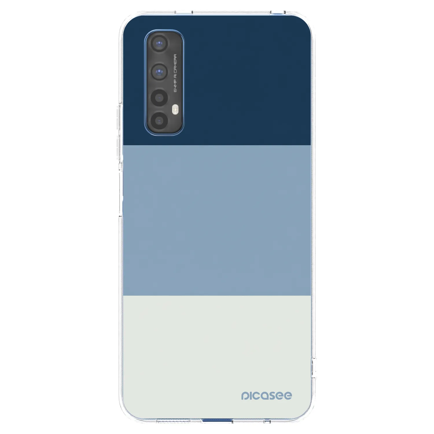 Picasee silikónový prehľadný obal pre Realme 7 - Coastal Blue