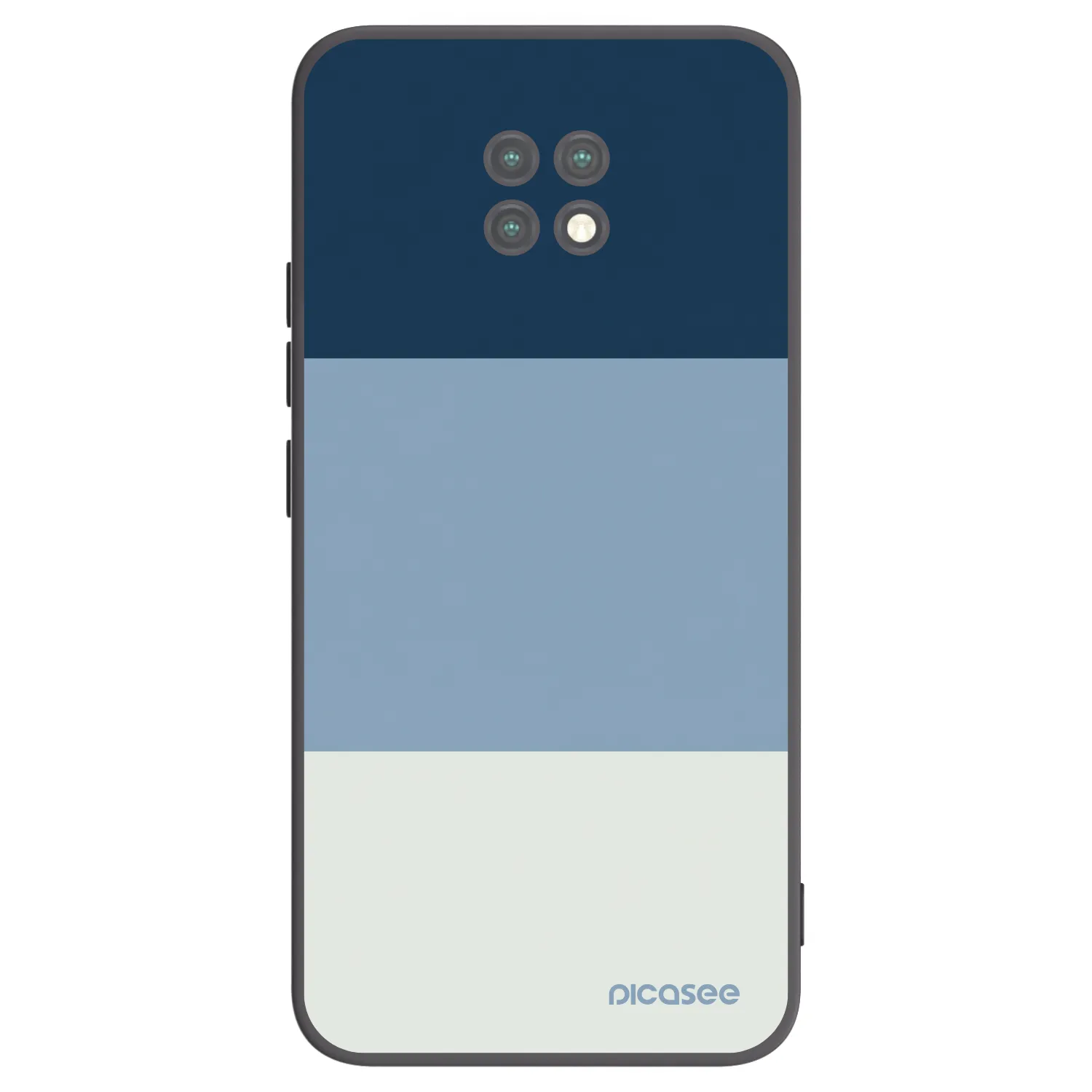 Picasee silikónový čierny obal pre Xiaomi Redmi Note 9T - Coastal Blue