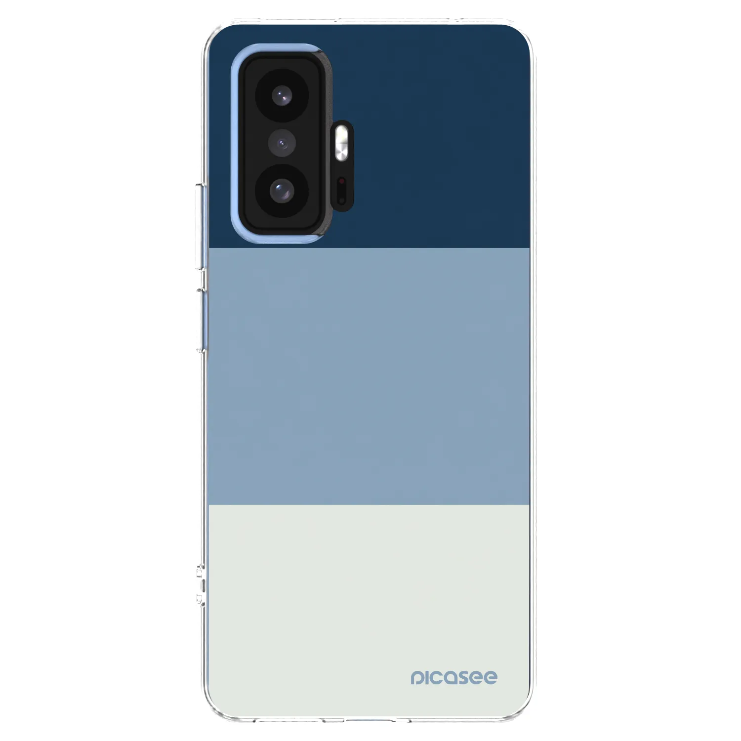 Picasee silikónový prehľadný obal pre Xiaomi 11T - Coastal Blue