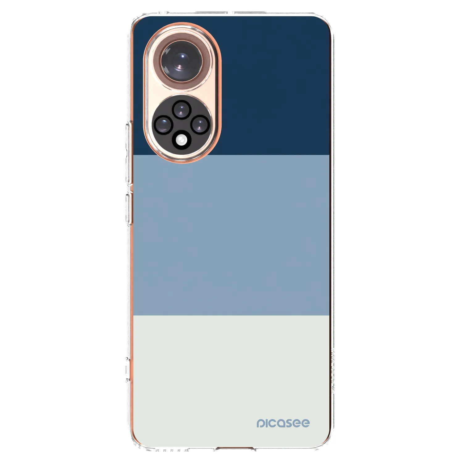 Picasee silikónový prehľadný obal pre Huawei Nova 9 - Coastal Blue